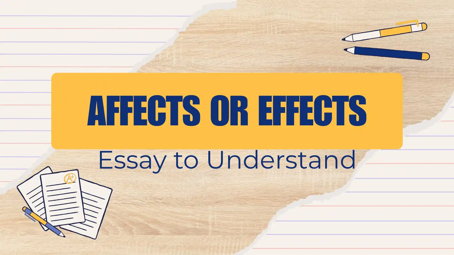 Affects or Effects