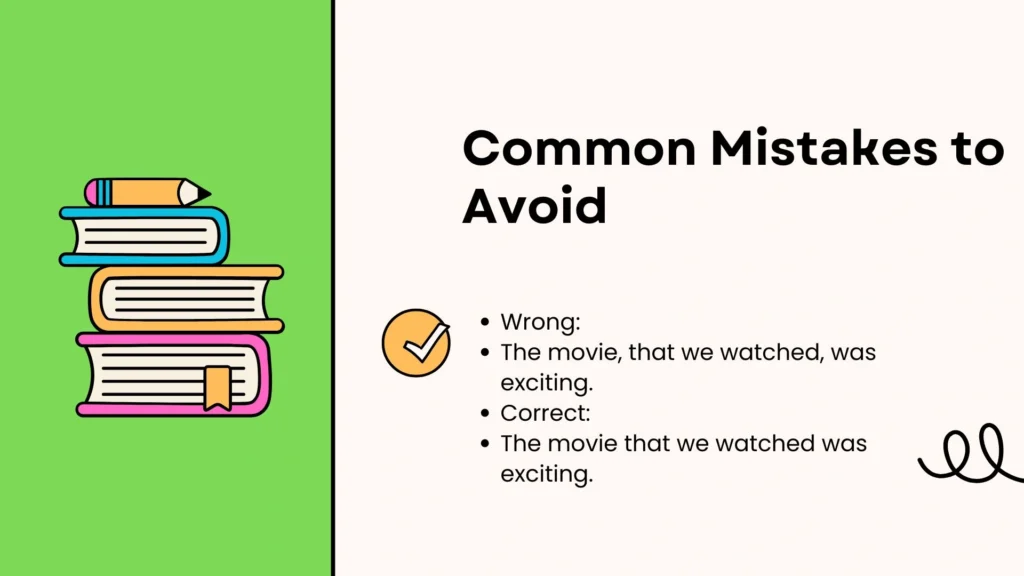 Common Mistakes to Avoid
