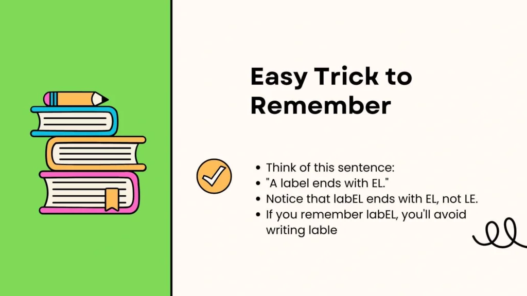 Easy Trick to Remember