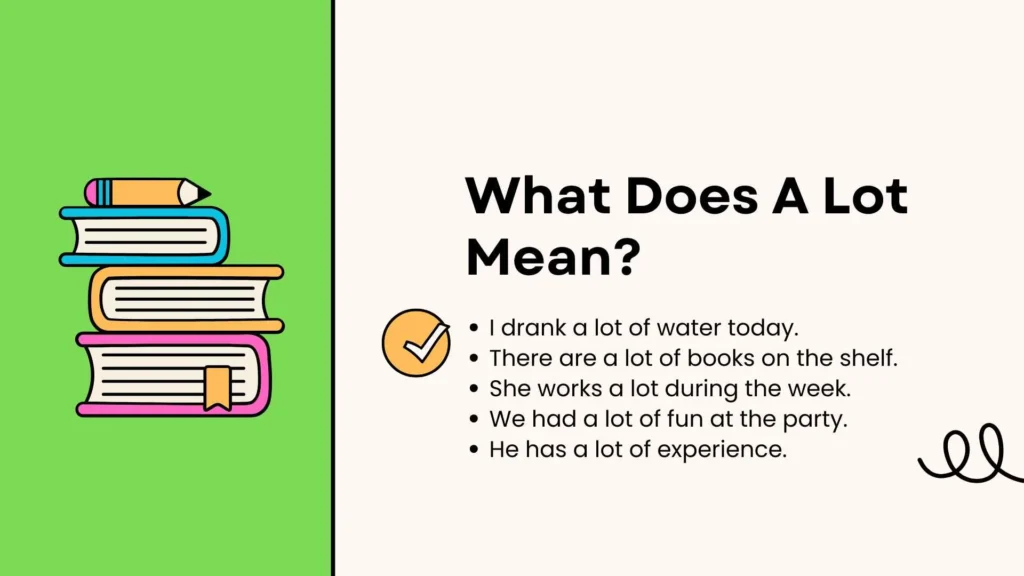 What Does A Lot Mean?