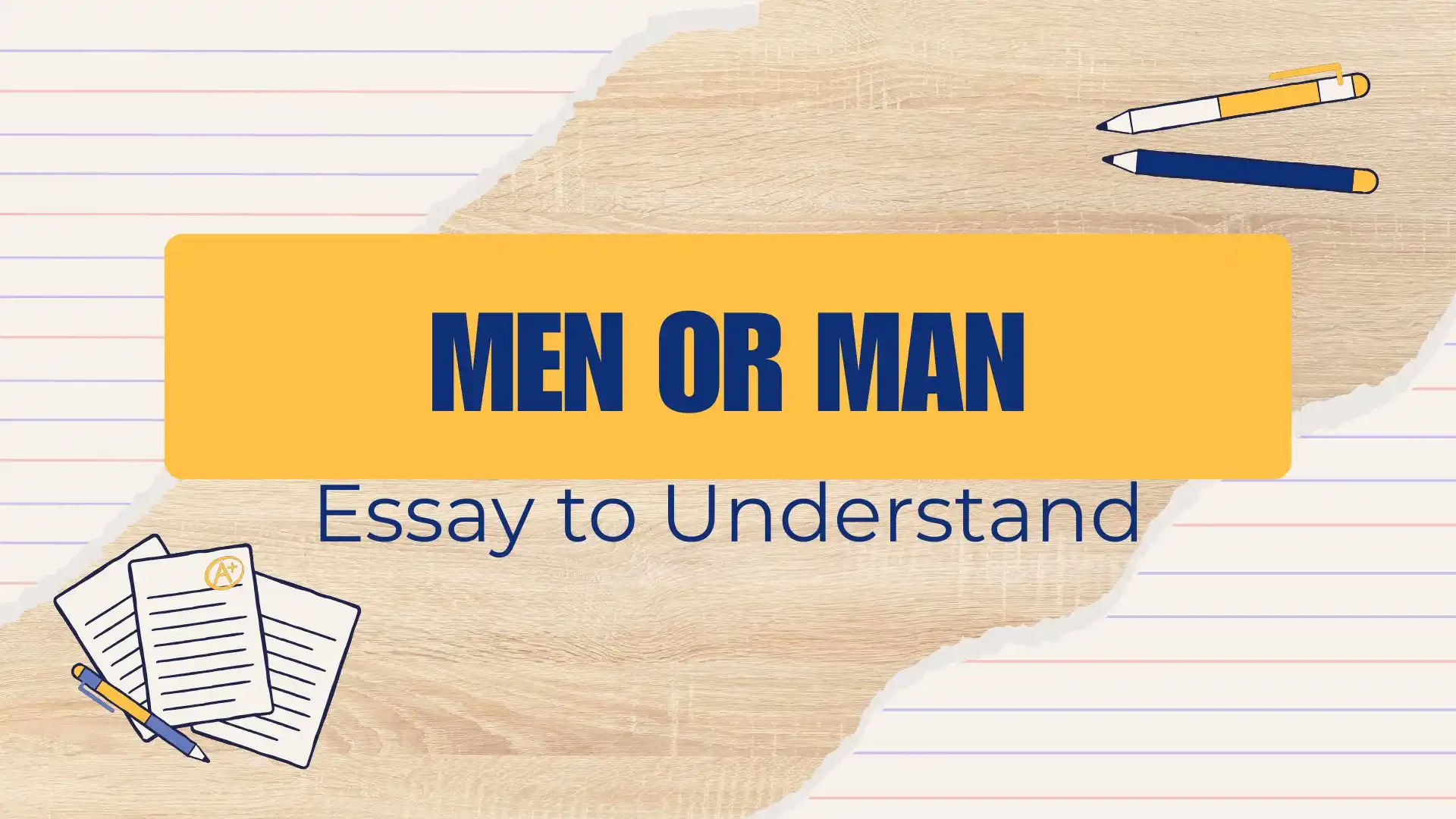 men or man