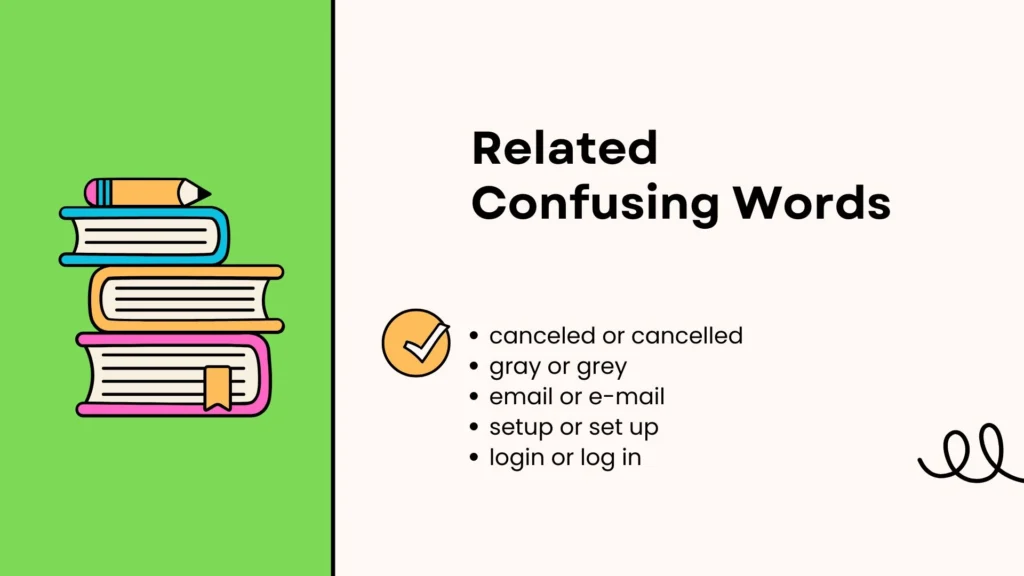 Related Confusing Words