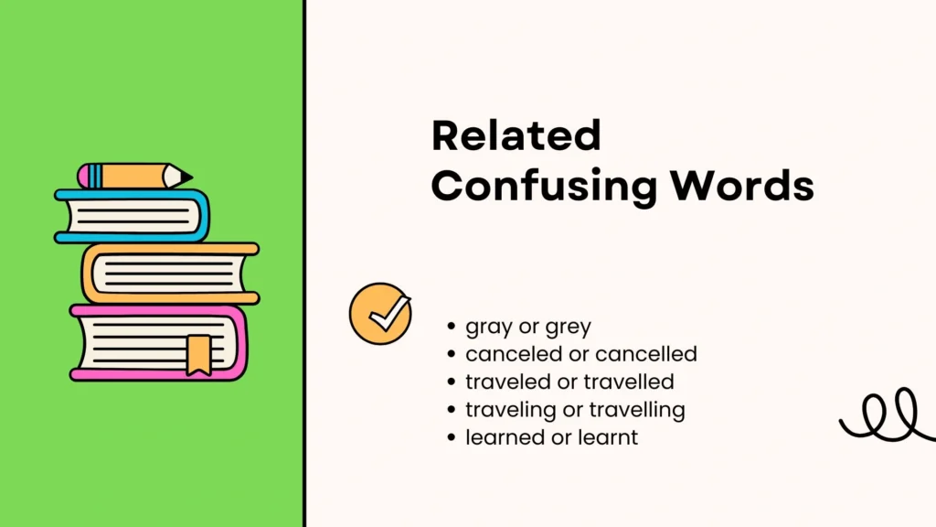Related Confusing Words