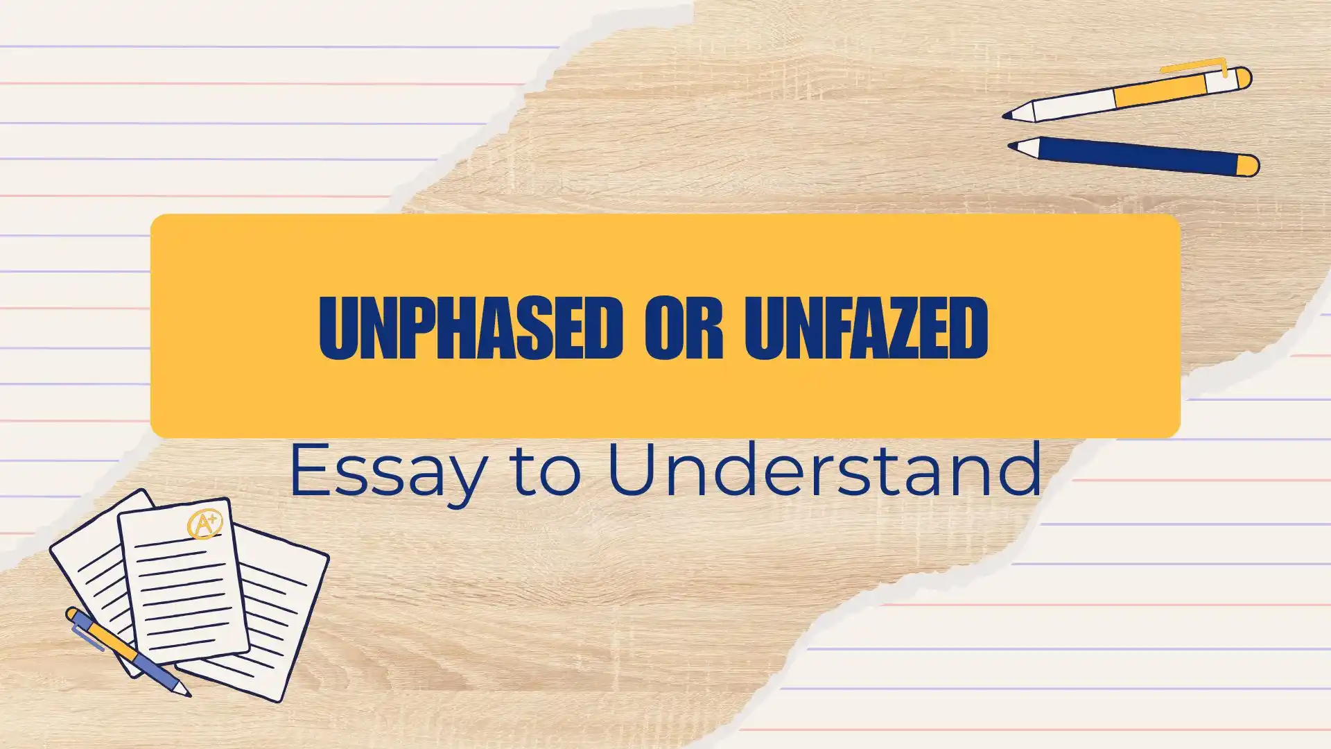 Unphased or Unfazed