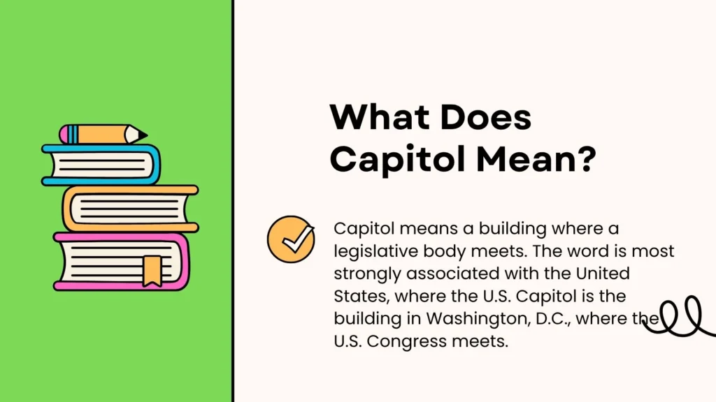 What Does Capitol Mean?