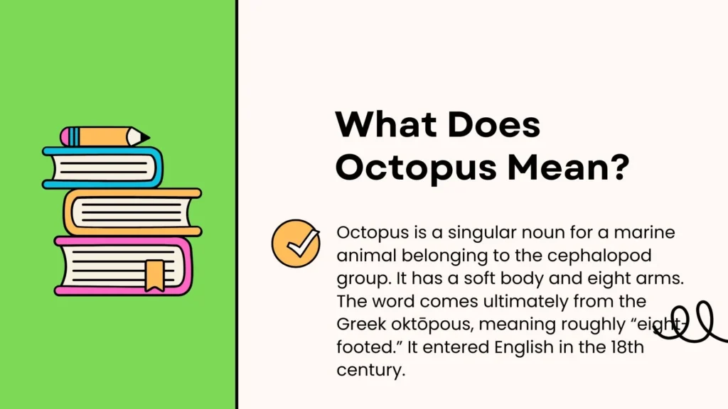 What Does Octopus Mean?