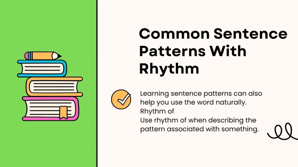 Common Sentence Patterns With Rhythm