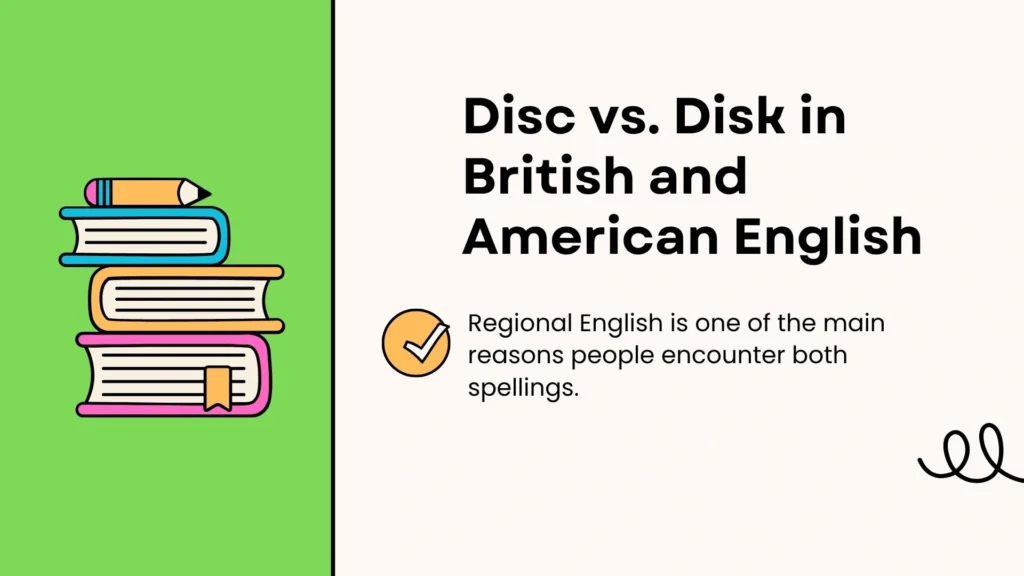 Disc vs. Disk in British and American English