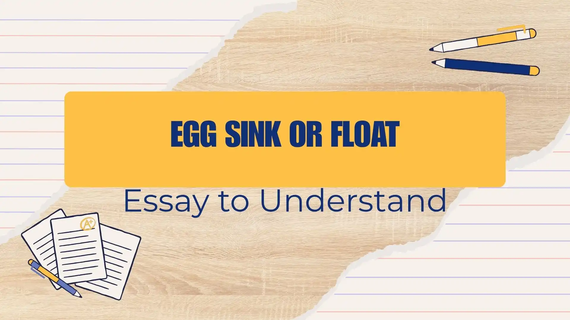 egg sink or float