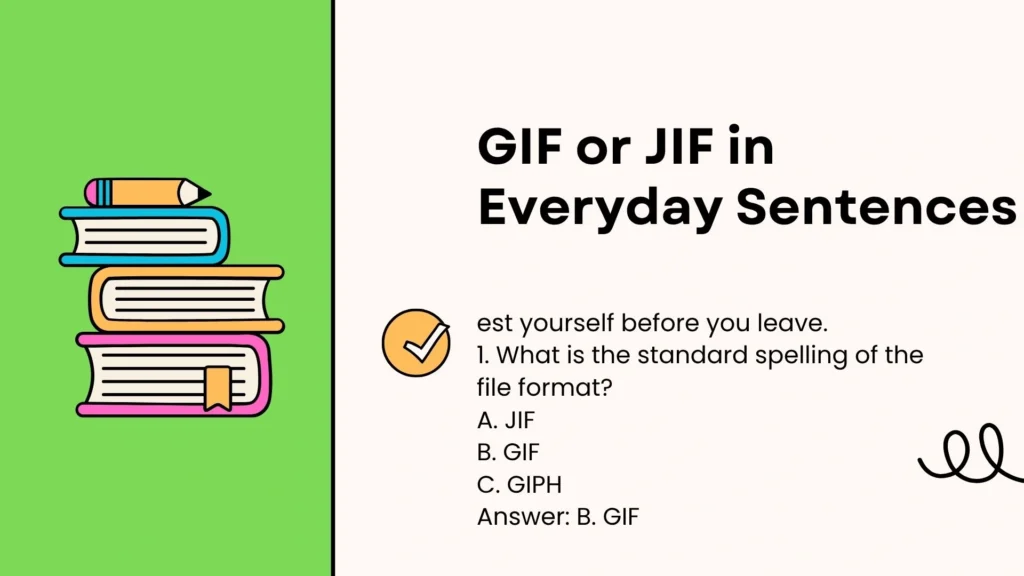 Quick GIF or JIF Quiz