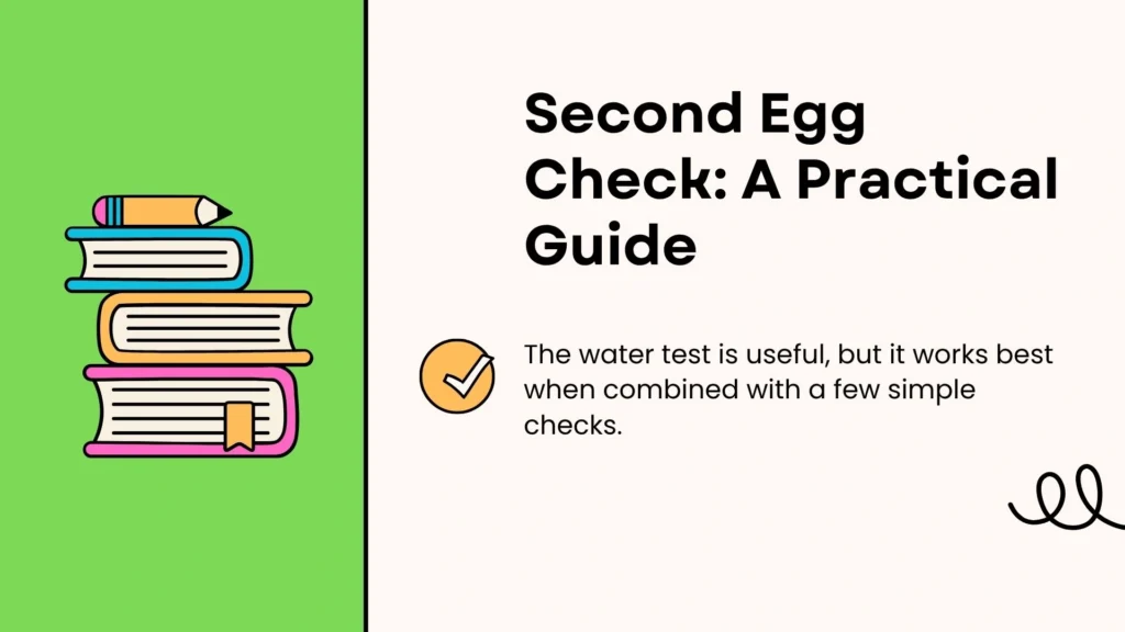 Second Egg Check: A Practical Guide