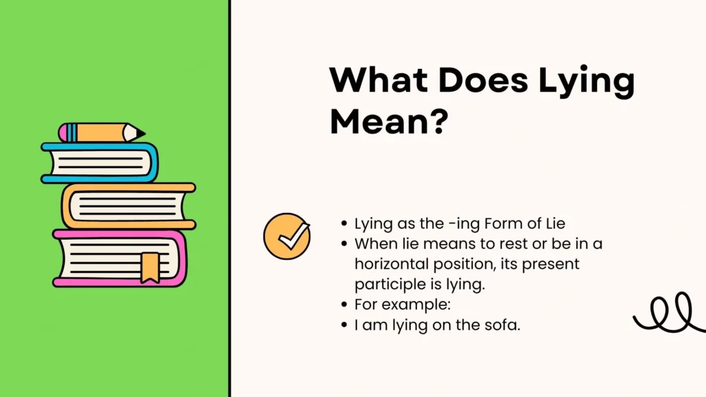 What Does Lying Mean?