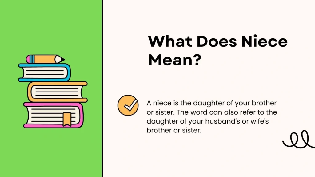 What Does Niece Mean?